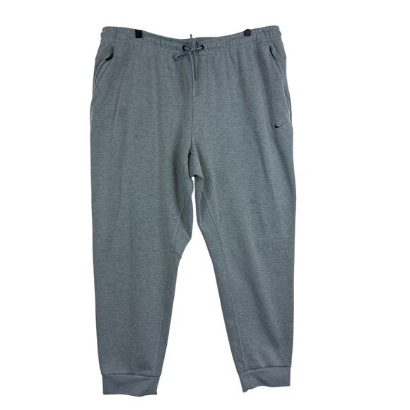 Nike Mens Dri-Fit Primary Fleece UV Jogger Pants Gray FZ0975 - XL - Picture 1 of 11